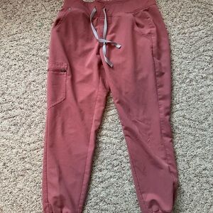 Figs Women's Skinny Pants in Soft Pink